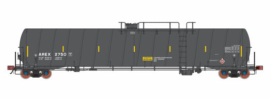AREX Liquified Petroleum Tank Car (LPG) Spiral Tank Car. Black. Version 1