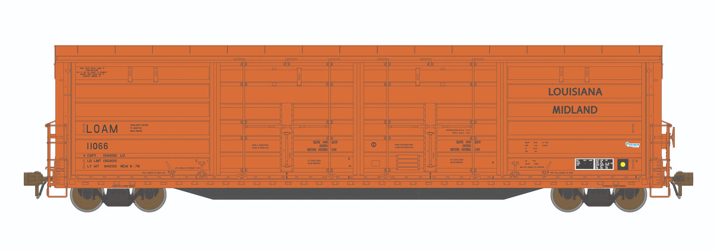 Louisiana Midland Evans Side Slider Boxcar