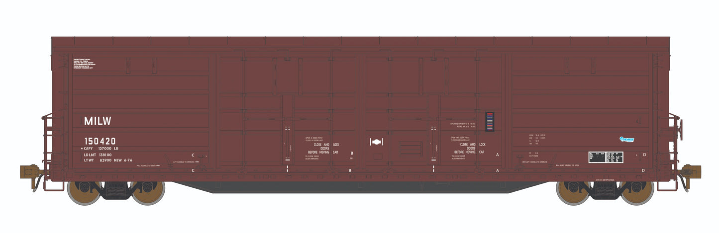 MILW Evans Side Slider Boxcar