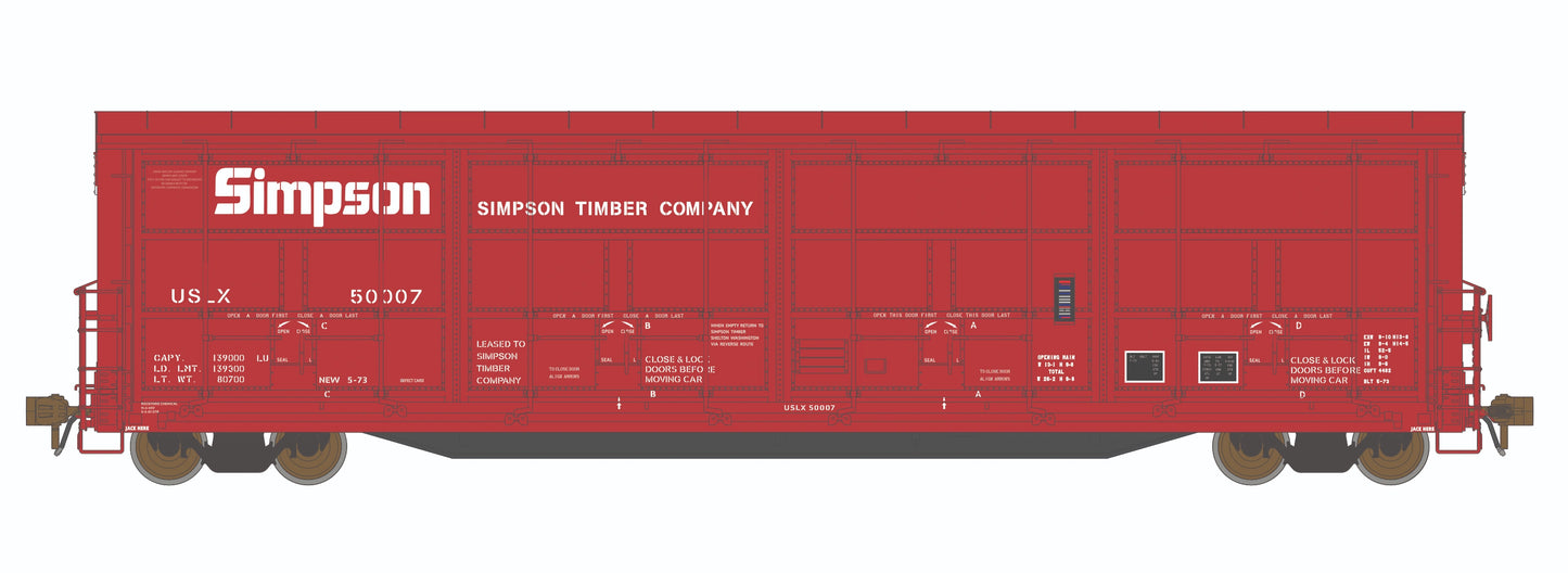 Simpson Evans Side Slider Boxcar