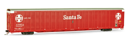 ATSF #700038 SAFE-PAK, TRI-LEVEL, LOW ROOF, TRI-FOLD END DOORS