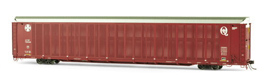 ATSF #700049 SAFE-PAK, BI-LEVEL, HIGH ROOF, CLAM SHELL END DOORS