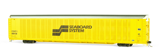 CSXT PATCH #600108 SAFE-PAK, TRI-LEVEL, HIGH ROOF, CLAM SHELL END DOORS
