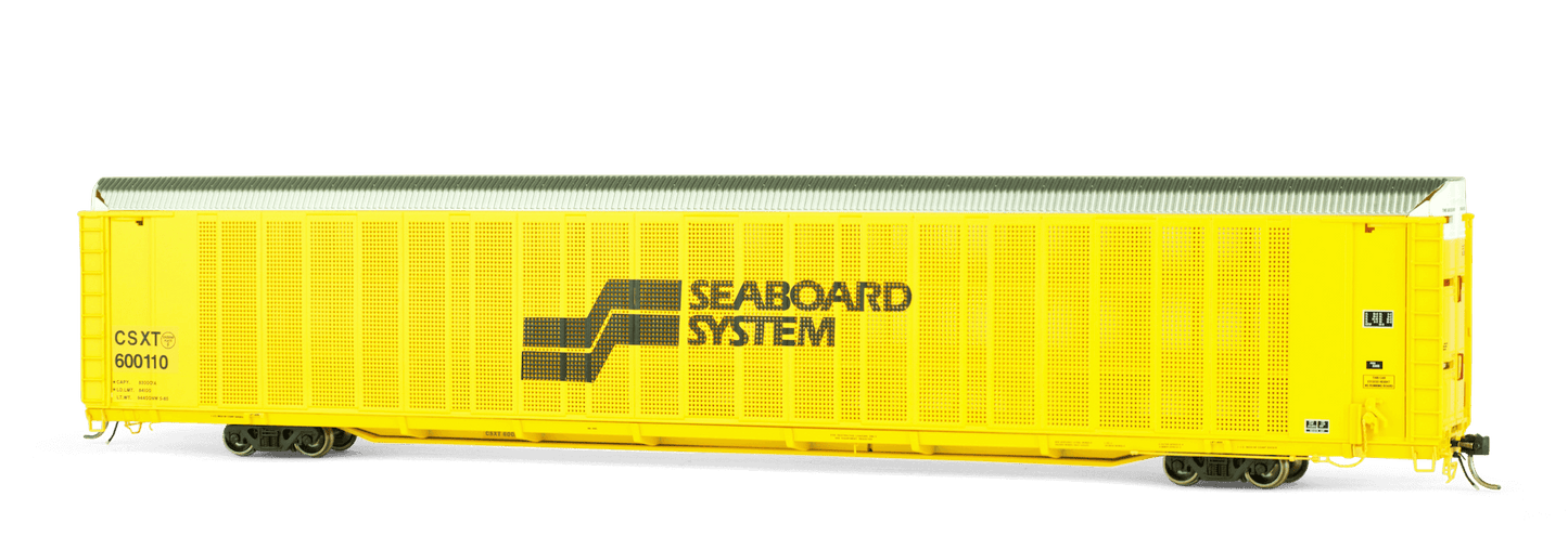 CSXT PATCH #600110 SAFE-PAK, TRI-LEVEL, HIGH ROOF, CLAM SHELL END DOORS