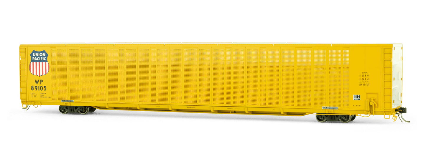 UP/WP #89105 SAFE-PAK, TRI-LEVEL, NO ROOF, NO END DOORS