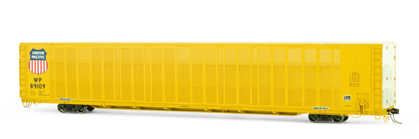 UP/WP #89109 SAFE-PAK, TRI-LEVEL, NO ROOF, NO END DOORS