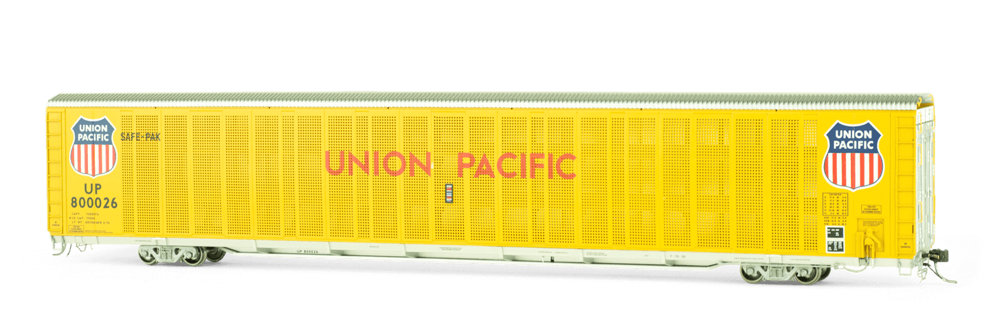 UP #800026 SAFE-PAK, TRI-LEVEL, LOW ROOF, TRI-FOLD END DOORS