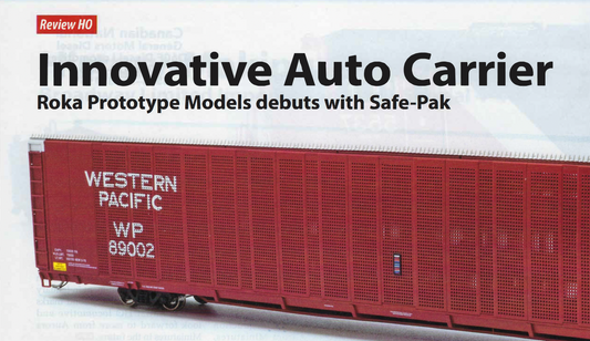 Model Railroad News Reviews ROKA's Safe-Pak Cars