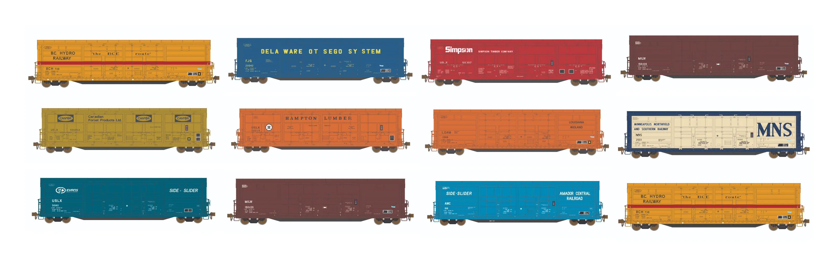 Evans Side Slider Boxcar (Copy)