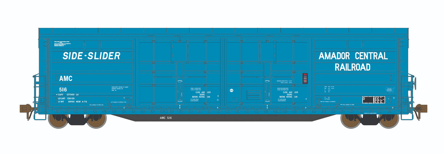 Amador Central Evans Side Slider Boxcar