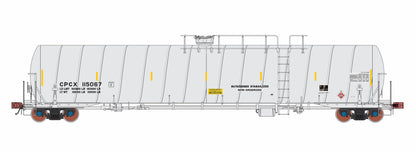 CPCX Toxic Chemical Spiral Tank Car Butadienes Stabalized Non-Orodized. Cream. Version 1