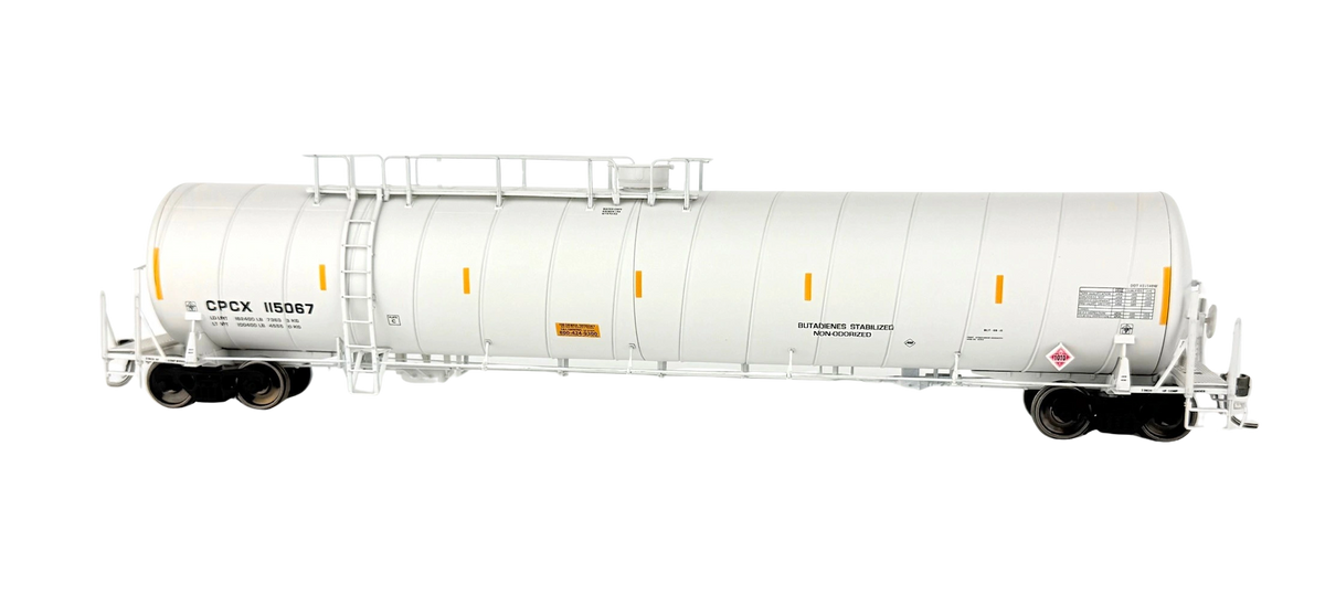 CPCX Toxic Chemical Spiral Tank Car Butadienes Stabalized Non