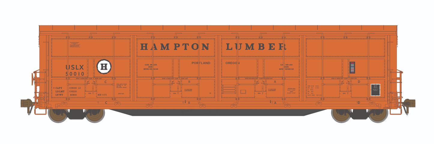 Hampton Lumber Evans Side Slider Boxcar