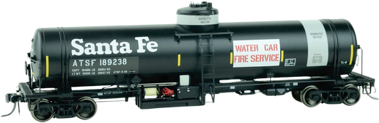 ATSF WATER CAR FIRE SERVICE GATC TANK CAR PRE-1995