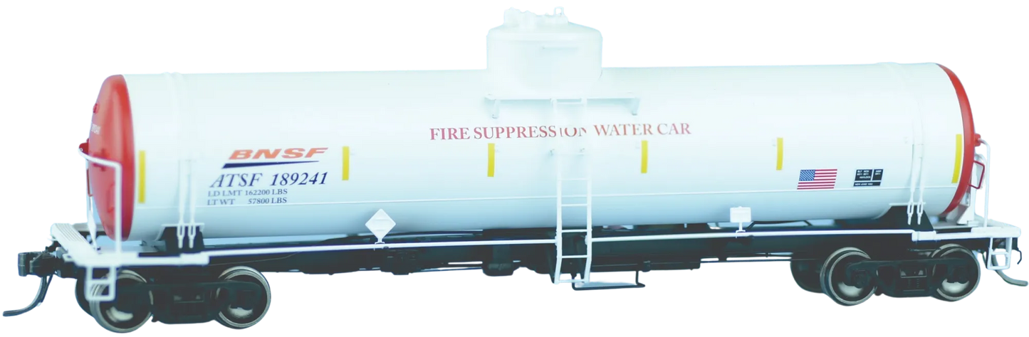 ATSF/BNSF FIRE SUPPRESSION WATER GATC TANK CAR POST 1995