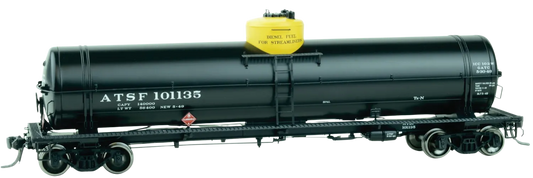 ATSF ORANGE DOME STREAMLINER FUEL GATC TANK CAR 1949-1955