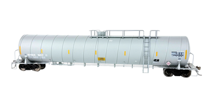 SHQX Liquified Petroleum Tank Car (LPG) Spiral Tank Car. Gray. Version 3